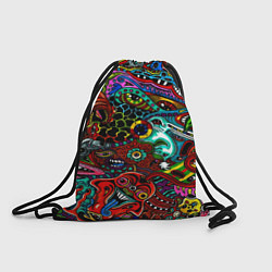 Рюкзак-мешок Психоделическая иллюстрация, цвет: 3D-принт