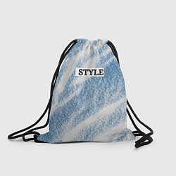 Рюкзак-мешок Мой стиль, цвет: 3D-принт