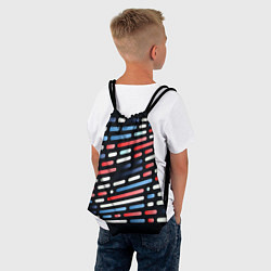 Рюкзак-мешок Vanguard neon pattern, цвет: 3D-принт — фото 2