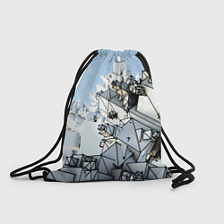 Рюкзак-мешок Новый мир нейросети, цвет: 3D-принт