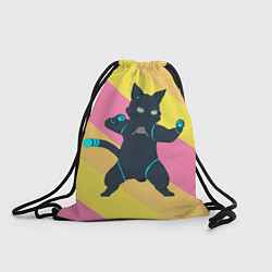 Рюкзак-мешок Hi-Fi Rush Cat, цвет: 3D-принт