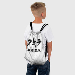 Рюкзак-мешок Akira с потертостями на светлом фоне, цвет: 3D-принт — фото 2