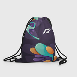 Рюкзак-мешок Need for Speed graffity splash, цвет: 3D-принт