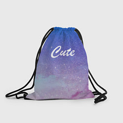 Рюкзак-мешок Space Cute, цвет: 3D-принт