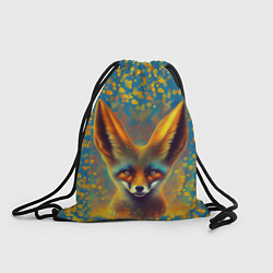 Рюкзак-мешок Ушастый лис, цвет: 3D-принт