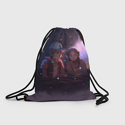 Рюкзак-мешок Диппер и Мейбл, цвет: 3D-принт