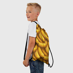 Рюкзак-мешок Сочная текстура из бананов, цвет: 3D-принт — фото 2