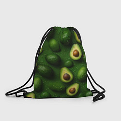 Рюкзак-мешок Сочная текстура из авокадо, цвет: 3D-принт