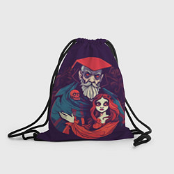 Рюкзак-мешок Девушка и злой колдун, цвет: 3D-принт