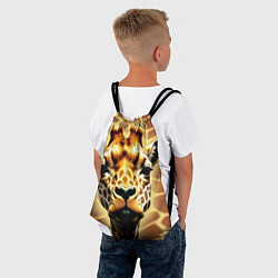 Рюкзак-мешок Жирафа, цвет: 3D-принт — фото 2