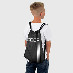 Рюкзак-мешок СССР карбон, цвет: 3D-принт — фото 2