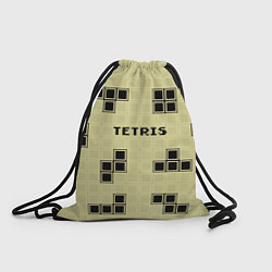 Рюкзак-мешок Тетрис ретро, цвет: 3D-принт