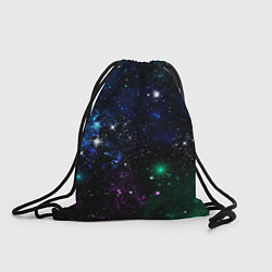 Рюкзак-мешок Космос Звёздное небо, цвет: 3D-принт