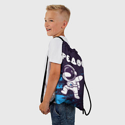 Рюкзак-мешок Федор космонавт даб, цвет: 3D-принт — фото 2
