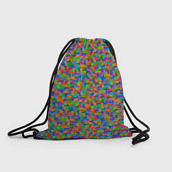 Рюкзак-мешок Мелкие блоки Тетрис, цвет: 3D-принт