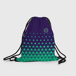 Рюкзак-мешок Mercedes Benz sign, цвет: 3D-принт