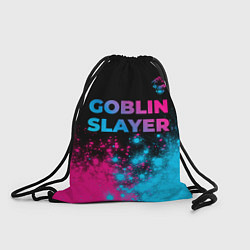 Рюкзак-мешок Goblin Slayer - neon gradient: символ сверху, цвет: 3D-принт