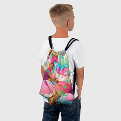 Рюкзак-мешок Сладкая жизнь, цвет: 3D-принт — фото 2