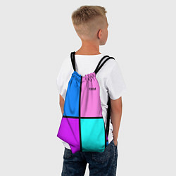 Рюкзак-мешок Firm аля 80-е, цвет: 3D-принт — фото 2
