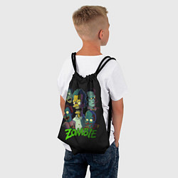 Рюкзак-мешок Zombie Simpsons, цвет: 3D-принт — фото 2