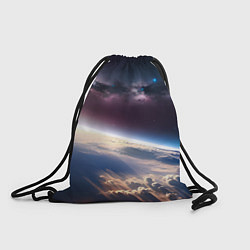 Рюкзак-мешок Планета и космос, цвет: 3D-принт