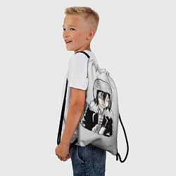 Рюкзак-мешок Достоевский и чашка кофе, цвет: 3D-принт — фото 2