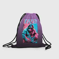 Рюкзак-мешок DJ Gorilla, цвет: 3D-принт