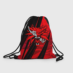Рюкзак-мешок Кибер - ведьмак, цвет: 3D-принт