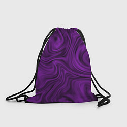 Рюкзак-мешок Фиолетовая абстракция размытие, цвет: 3D-принт
