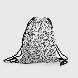 Рюкзак-мешок Текстурка, цвет: 3D-принт