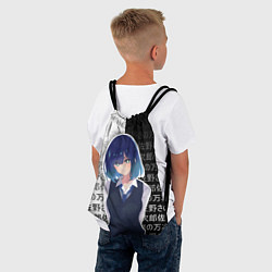 Рюкзак-мешок Аканэ - Звёздное дитя - иероглифы, цвет: 3D-принт — фото 2