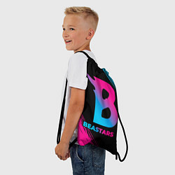 Рюкзак-мешок Beastars - neon gradient, цвет: 3D-принт — фото 2