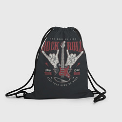 Рюкзак-мешок Rock and roll - хой, цвет: 3D-принт