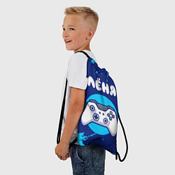 Рюкзак-мешок Лёня геймер, цвет: 3D-принт — фото 2