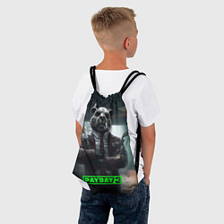 Рюкзак-мешок Payday 3 dog, цвет: 3D-принт — фото 2
