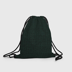 Рюкзак-мешок Текстура рябь темно-зелёный, цвет: 3D-принт