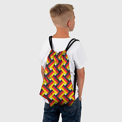 Рюкзак-мешок Германия - плетёнка, цвет: 3D-принт — фото 2