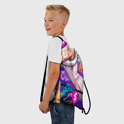 Рюкзак-мешок Луффи Бог Ника, цвет: 3D-принт — фото 2