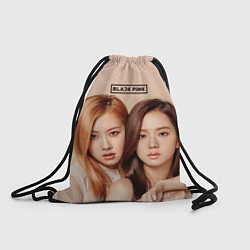 Рюкзак-мешок Blackpink Jisoo and Rose, цвет: 3D-принт