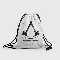 Мешок для обуви Assassins Creed glitch на светлом фоне
