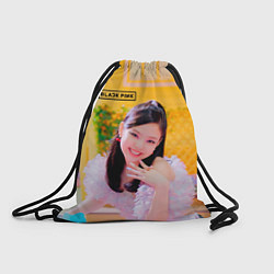Рюкзак-мешок Дженни Ким Блэкпинк, цвет: 3D-принт
