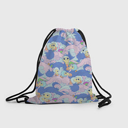 Рюкзак-мешок Грифончики, цвет: 3D-принт