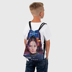 Рюкзак-мешок Jisoo blackpink, цвет: 3D-принт — фото 2