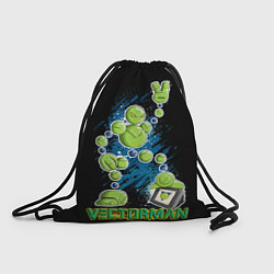 Рюкзак-мешок Vectorman, цвет: 3D-принт