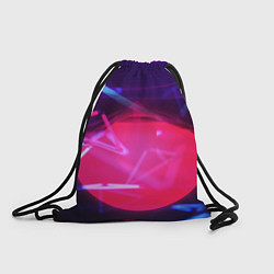 Рюкзак-мешок Неоновые лампы, цвет: 3D-принт