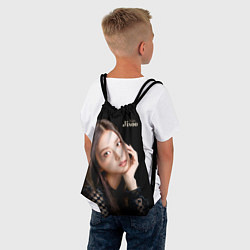 Рюкзак-мешок Blackpink Cute Jisoo Kim, цвет: 3D-принт — фото 2