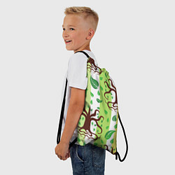 Рюкзак-мешок Корни и деревья, цвет: 3D-принт — фото 2