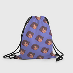 Рюкзак-мешок Тимоти Шаламе узор, цвет: 3D-принт