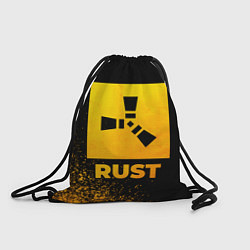 Рюкзак-мешок Rust - gold gradient, цвет: 3D-принт