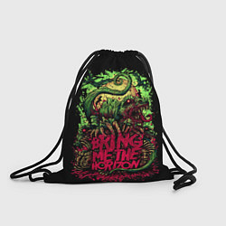 Рюкзак-мешок Bring me the horizon dinosaurs, цвет: 3D-принт